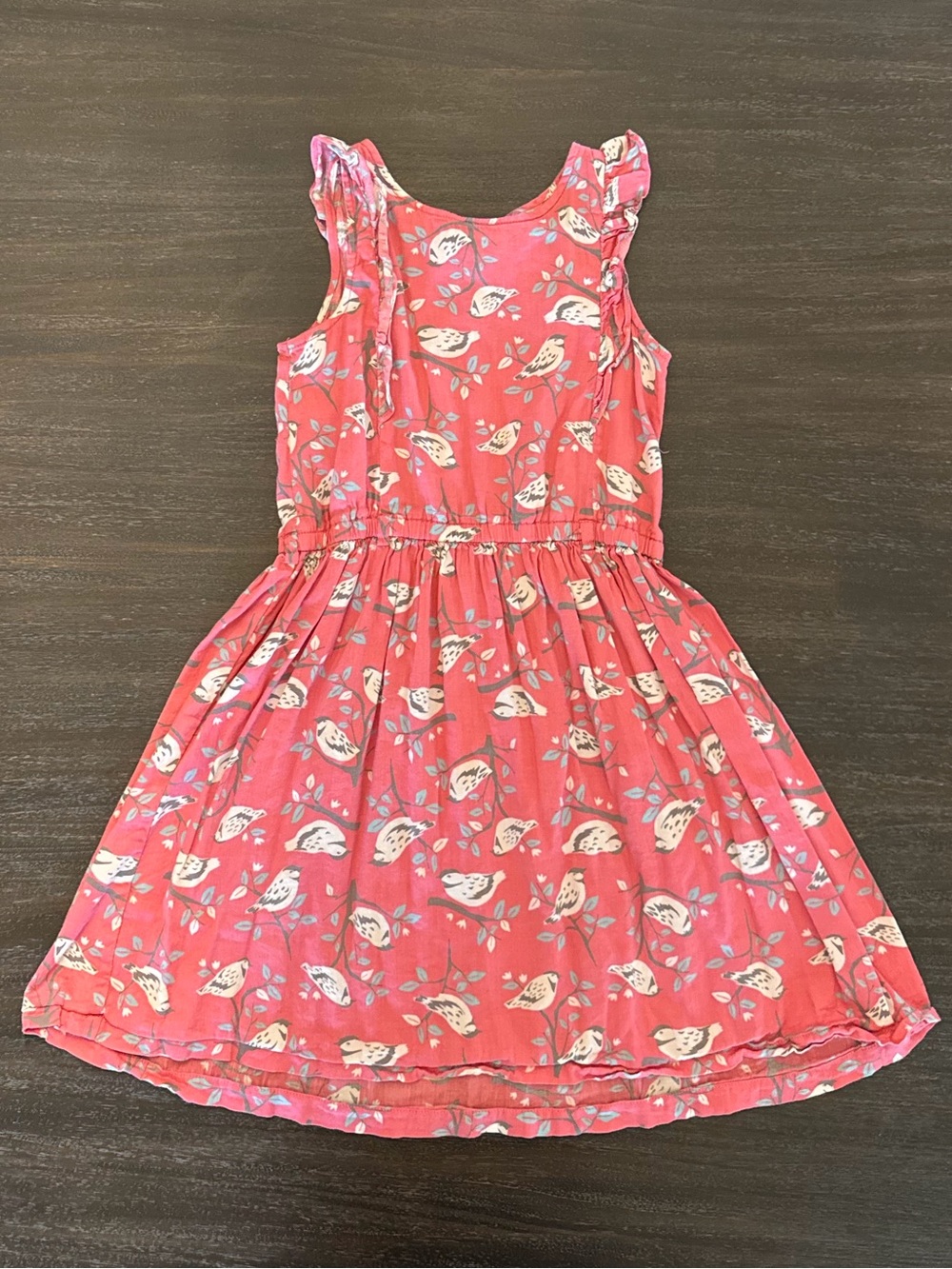 Carter Girls 7 Pink Bird Design Dress